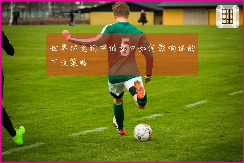 世界杯竞猜中的盘口如何影响你的下注策略